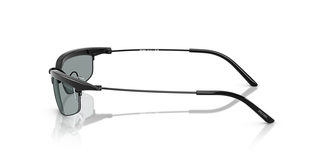 Prada PR B50S XS (52 - 19) with Grey lenses and Black frame