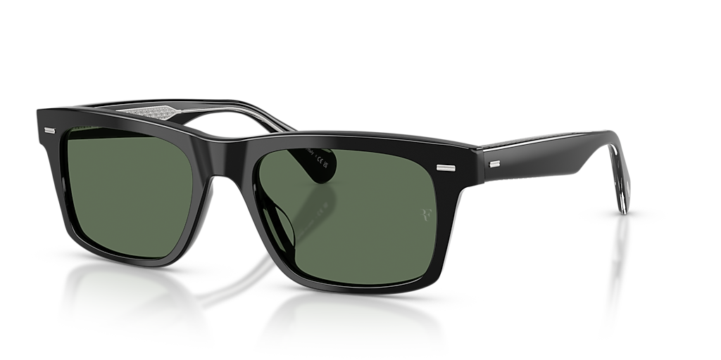 Oliver Peoples R-16 XL (55 - 19) with Green lenses and Black frame