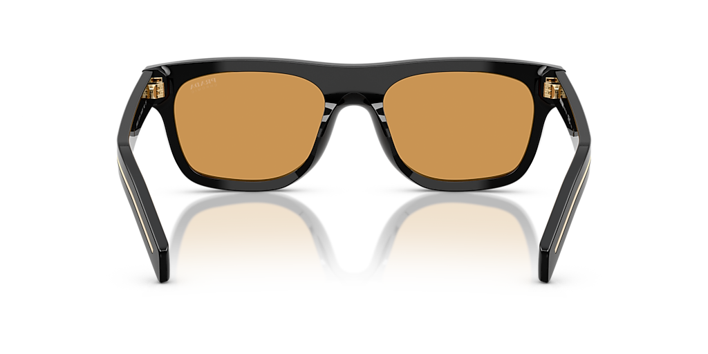 Prada PR B12S L (55 - 19) with Brown lenses and Black frame