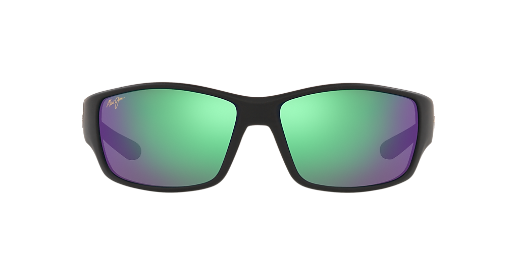 Maui Jim Local Kine XL (62 - 15) with Green lenses and Black frame