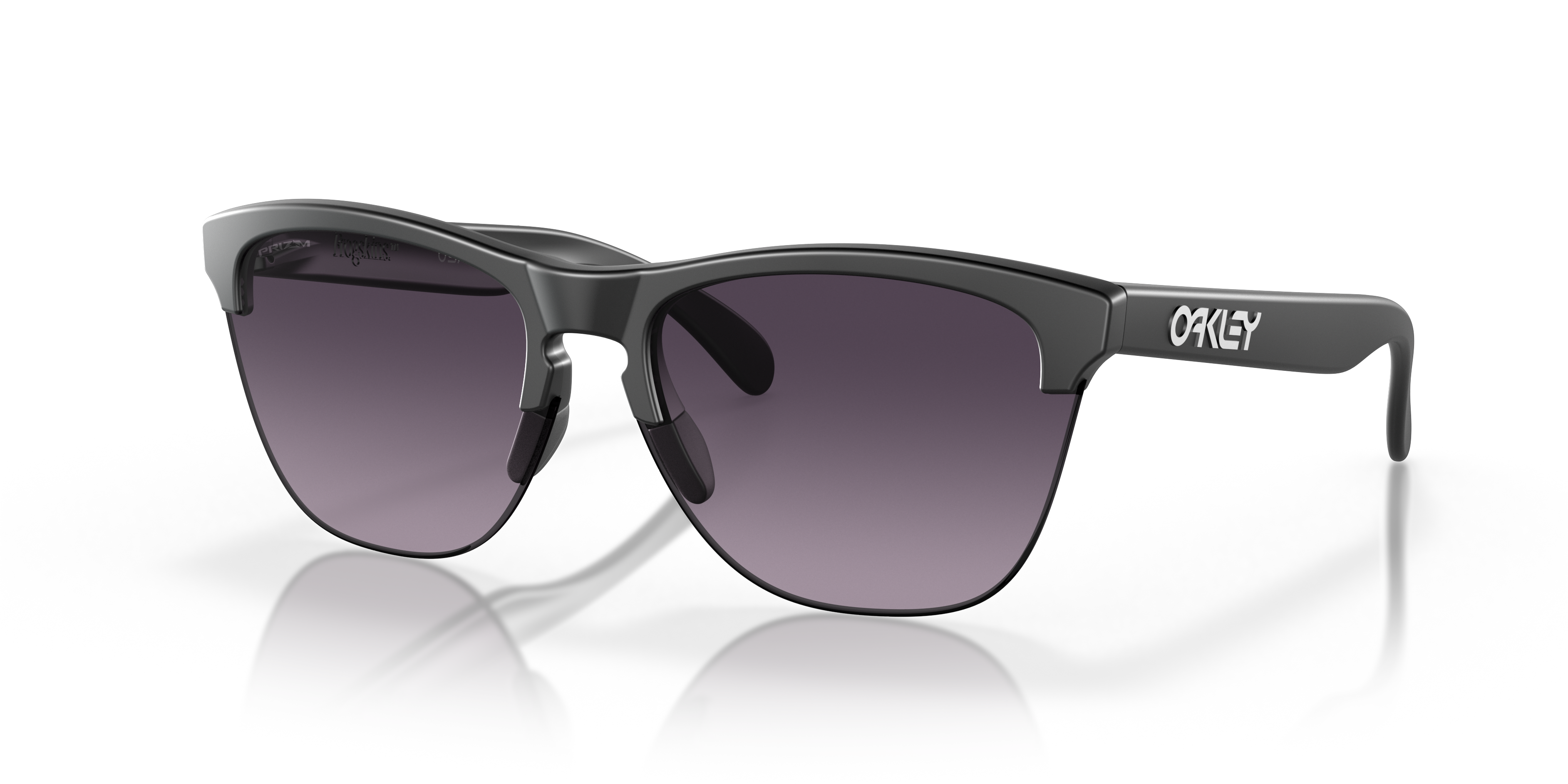 オークリー　FROGSKINS LITE Matte Black Oakley Frogskins™ Lite M (63 - 10) with Grey lenses and Black