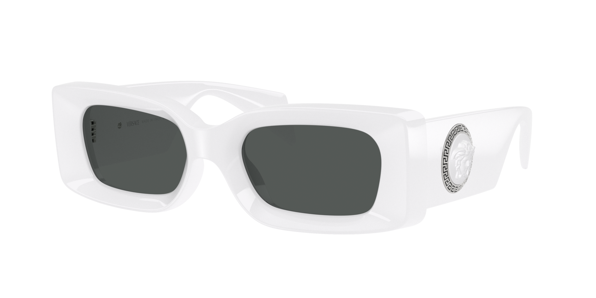 Versace VE4474U M (52 - 20) with Grey lenses and White frame