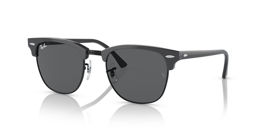 Ray-Ban Clubmaster Classic M (49 - 21) with Grey lenses and Black