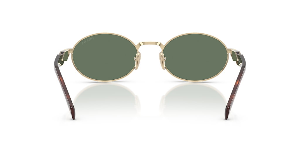 PRADA プラダ サングラス イエローグリーン×クリア Prada PR 65ZS L (55 - 20) with Green lenses and Gold frame