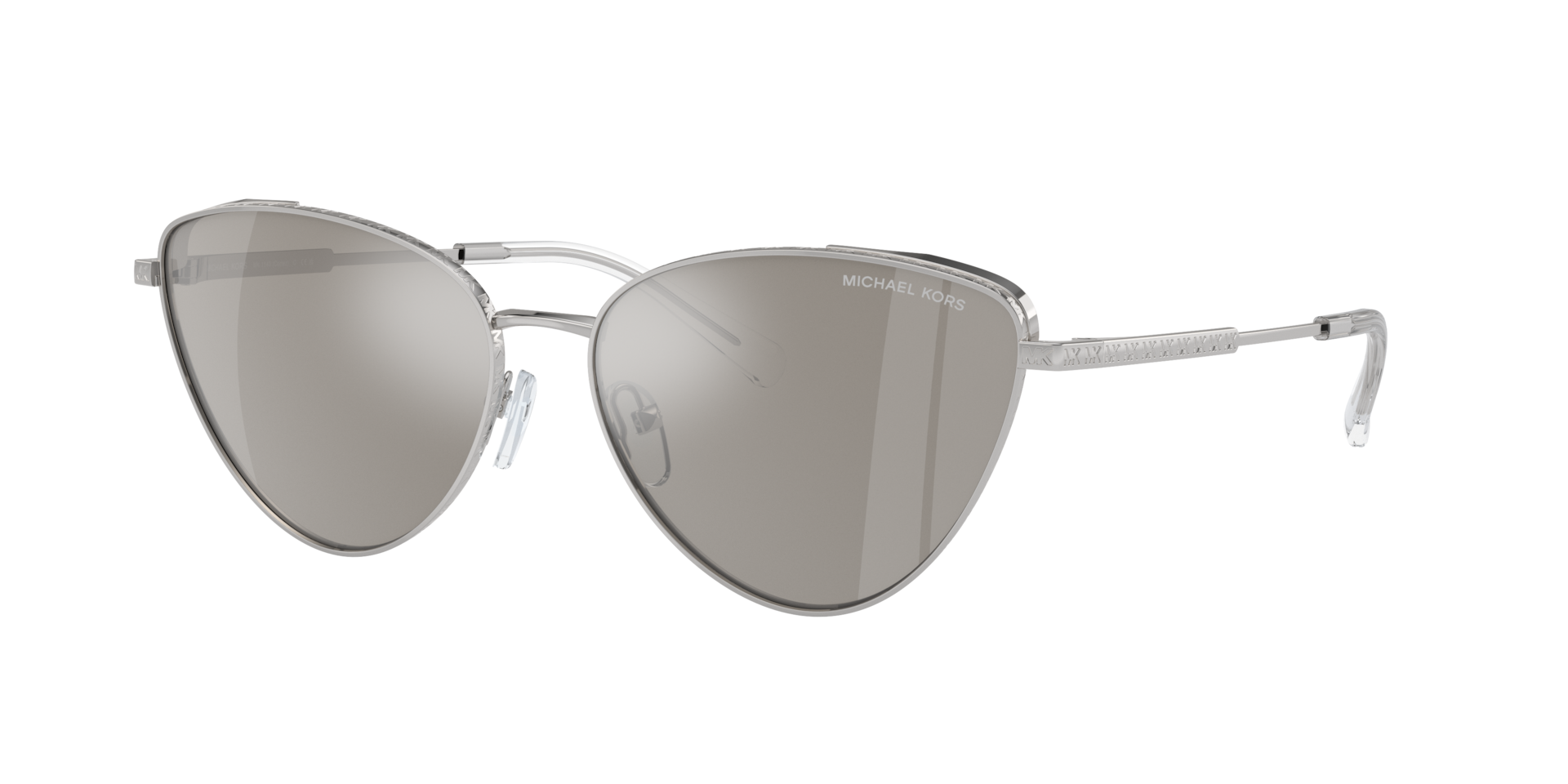 Michael Kors Femme Sunglass MK1140 Cortez - Couleur du Monture Argent Couleur de Lentille Argent effet miroir 69 €