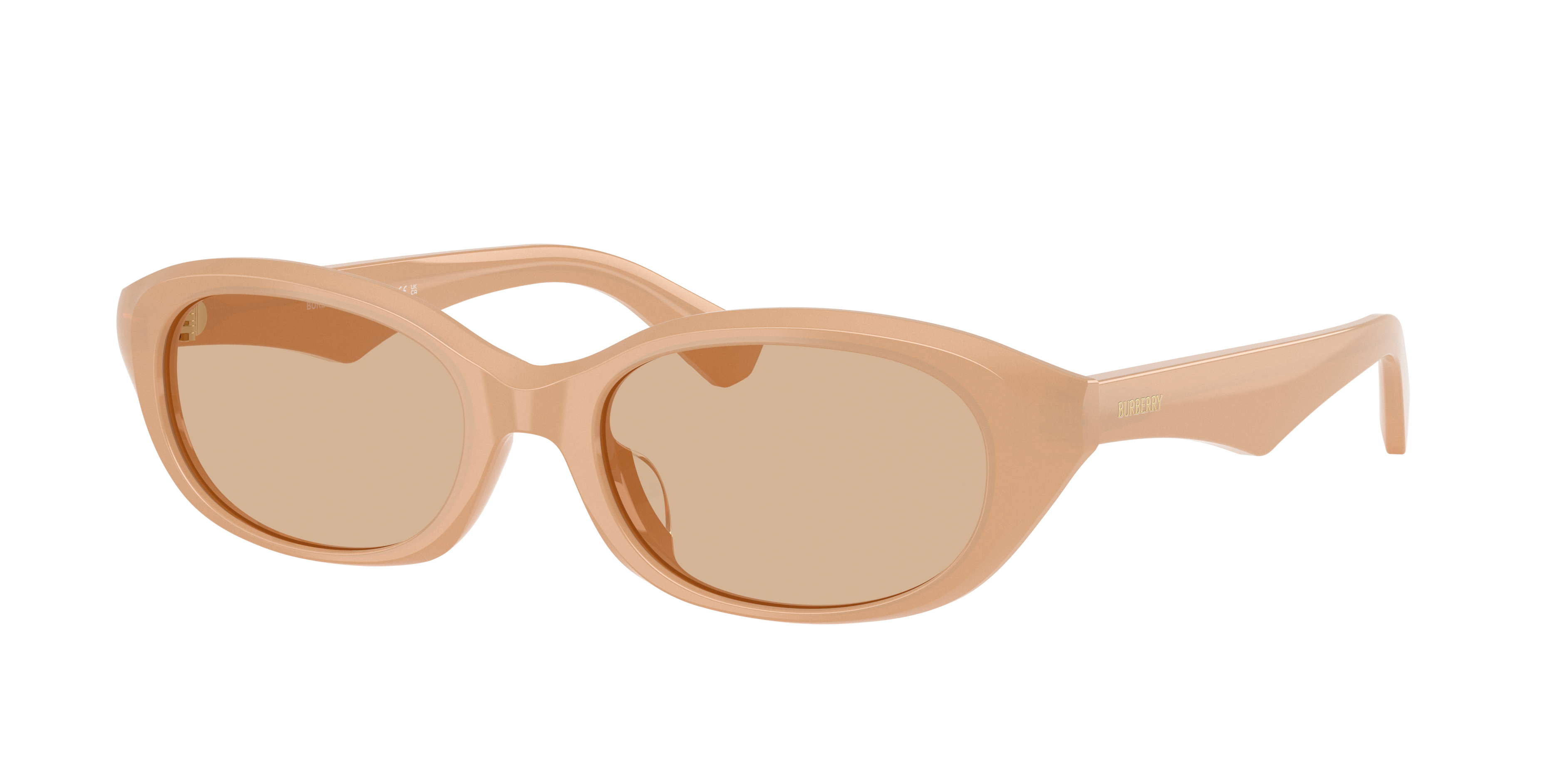 Burberry BE4447D XL (55 - 19) with Brown lenses and Beige frame