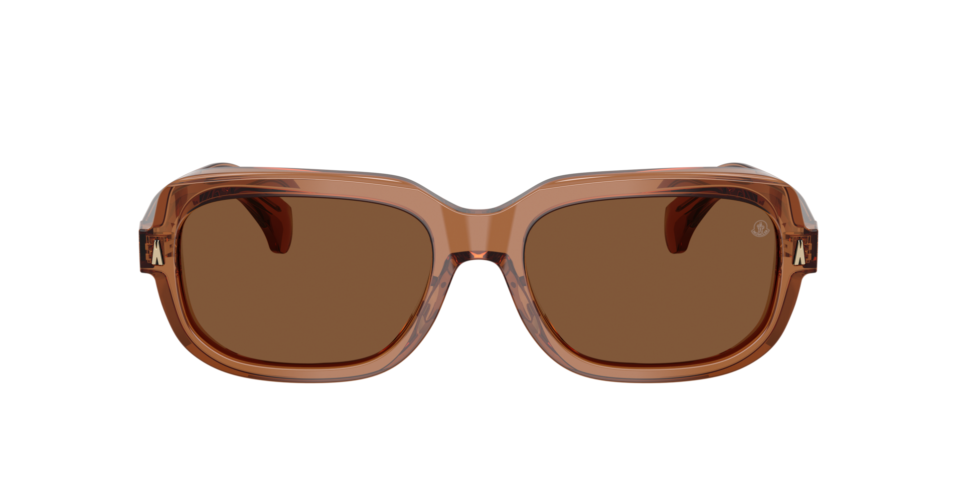 Moncler ME6008 Suntrap M (55 - 18) with Brown lenses and Orange