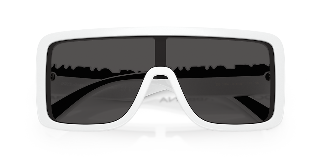 Dolce&Gabbana DG6204 L (0 - 134) with Grey lenses and White frame