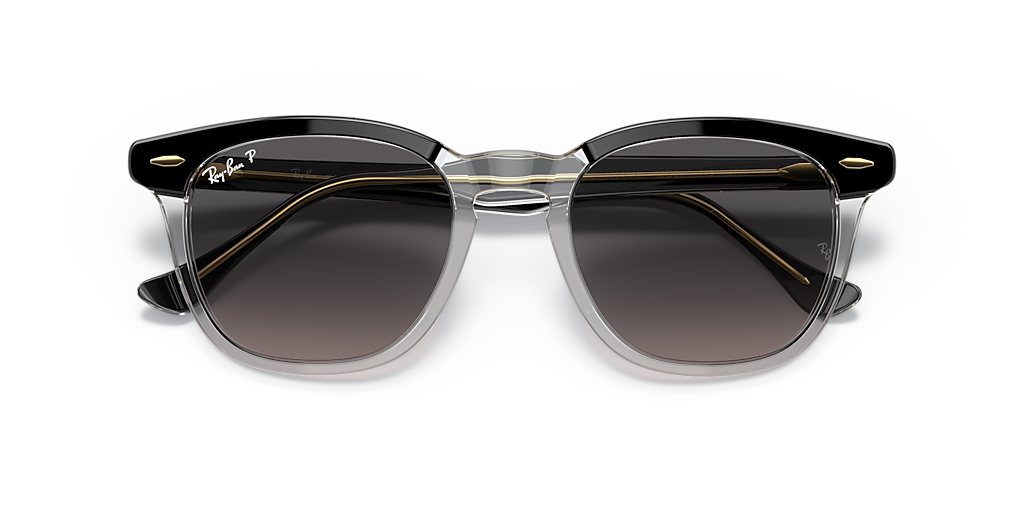 Ray-Ban Hawkeye M (52 - 21) with Grey lenses and Black frame