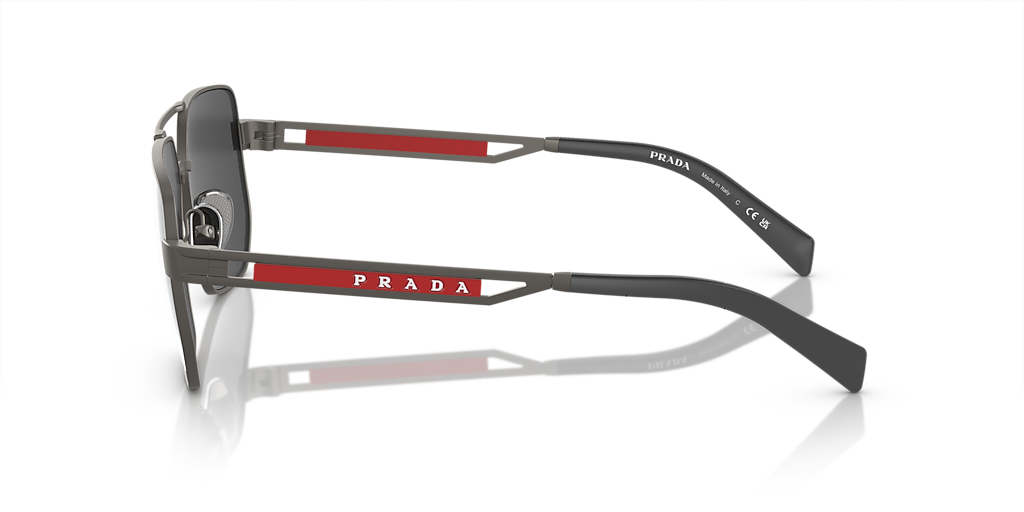 Prada Linea Rossa PS 51ZS XL (59 - 14) with Silver lenses and Grey