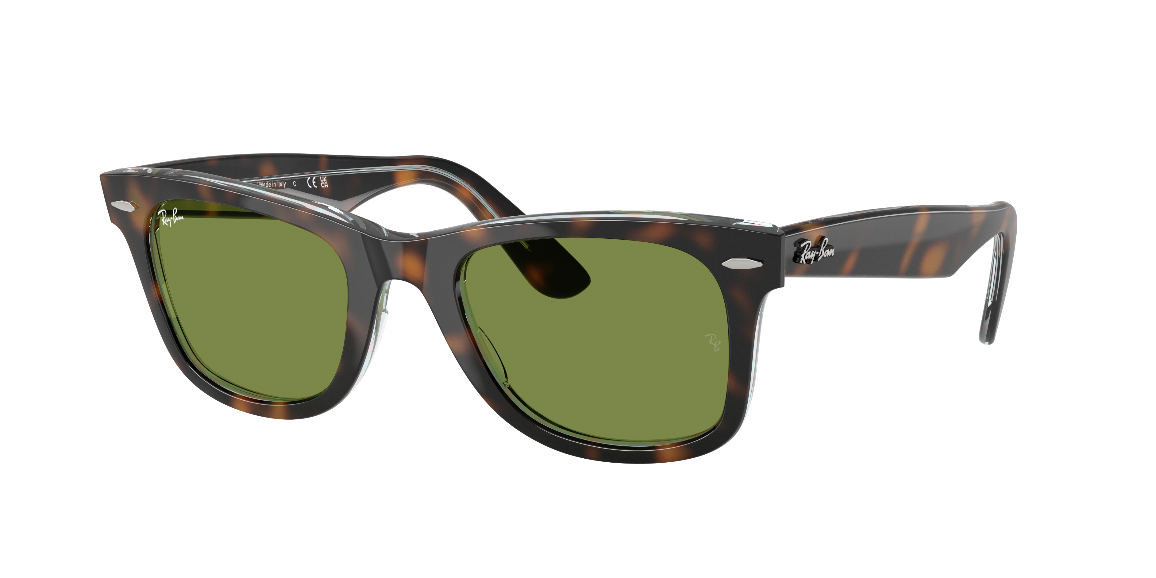 Ray-Ban Wayfarer サングラス グリーンレンズ 0RB2140__14134E__P21__noshad__