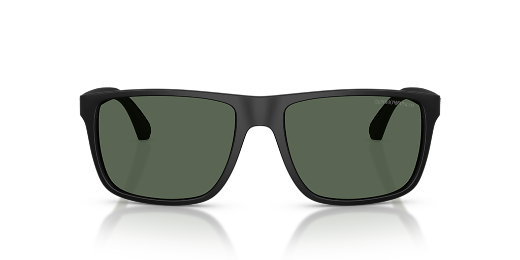 Emporio Armani EA4033 L (56 - 17) with Green lenses and Black