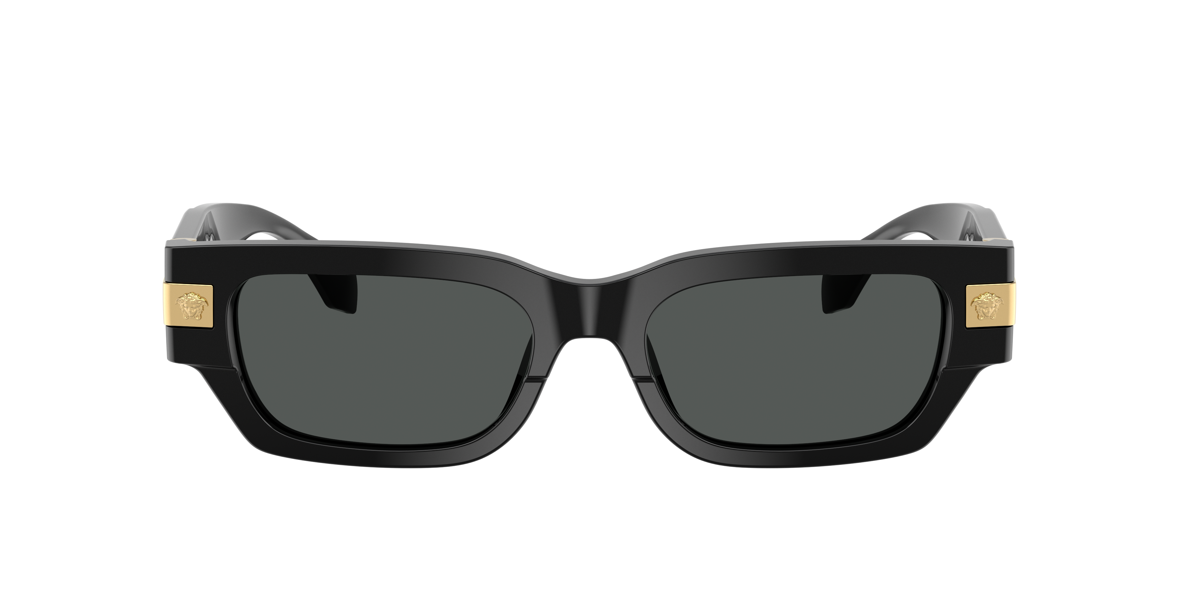 Versace VE4465F XXL (53 - 18) with Grey lenses and Black frame