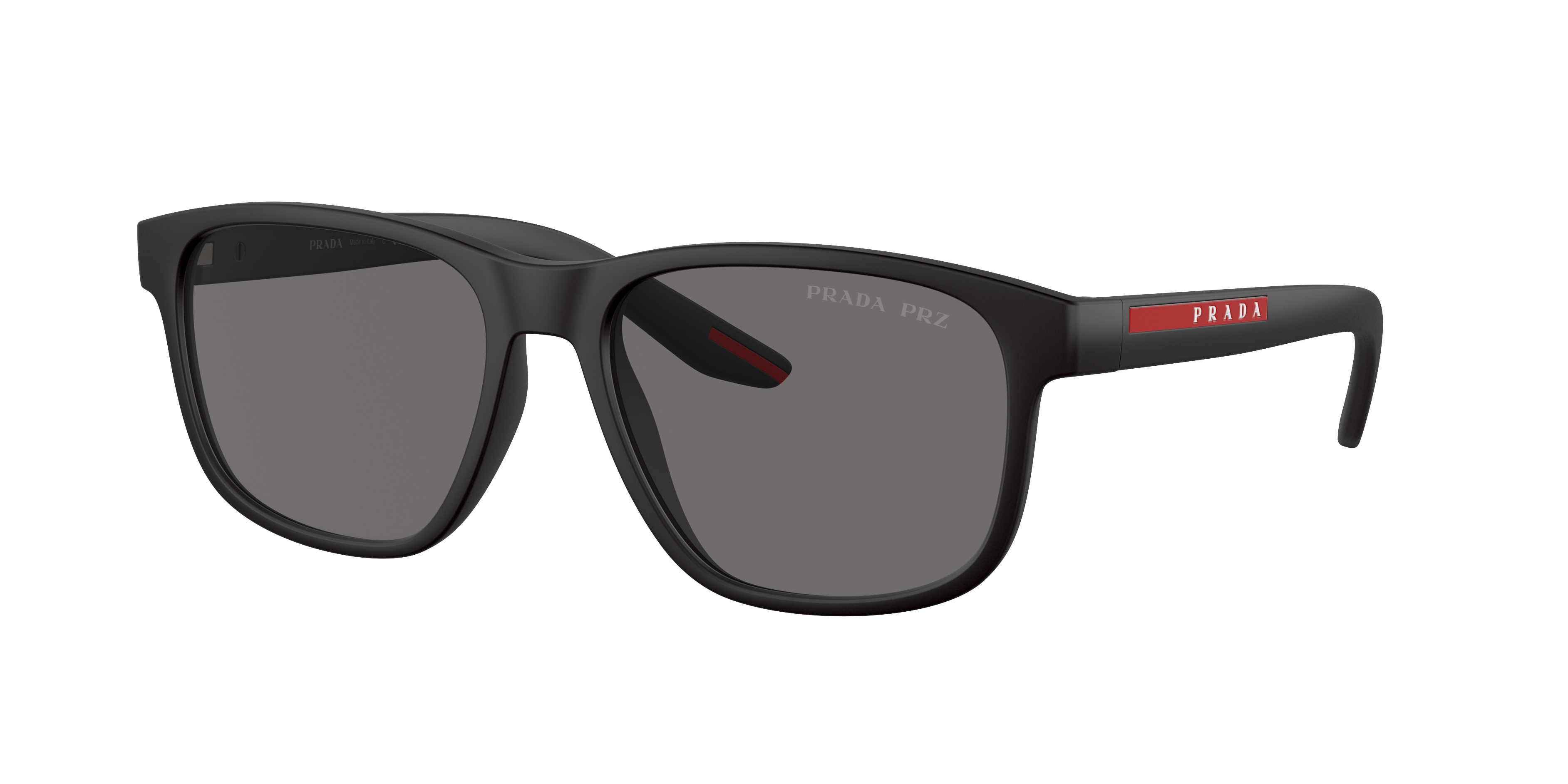 Prada Linea Rossa PS 06YS XL (56 - 17) with Grey lenses and Black
