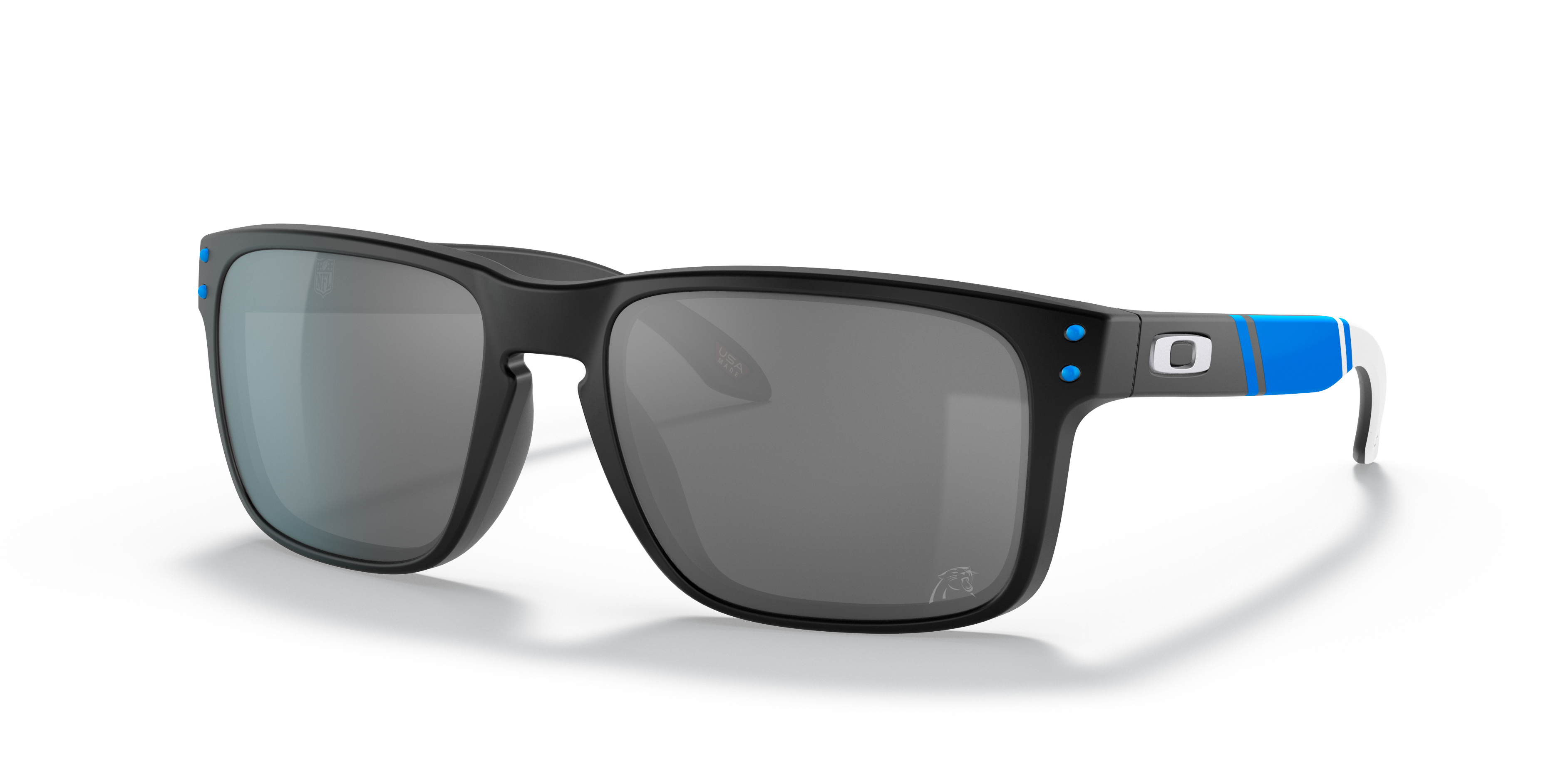 Oakley OO9102 Carolina Panthers Holbrook™ XL (57 - 18) with Black
