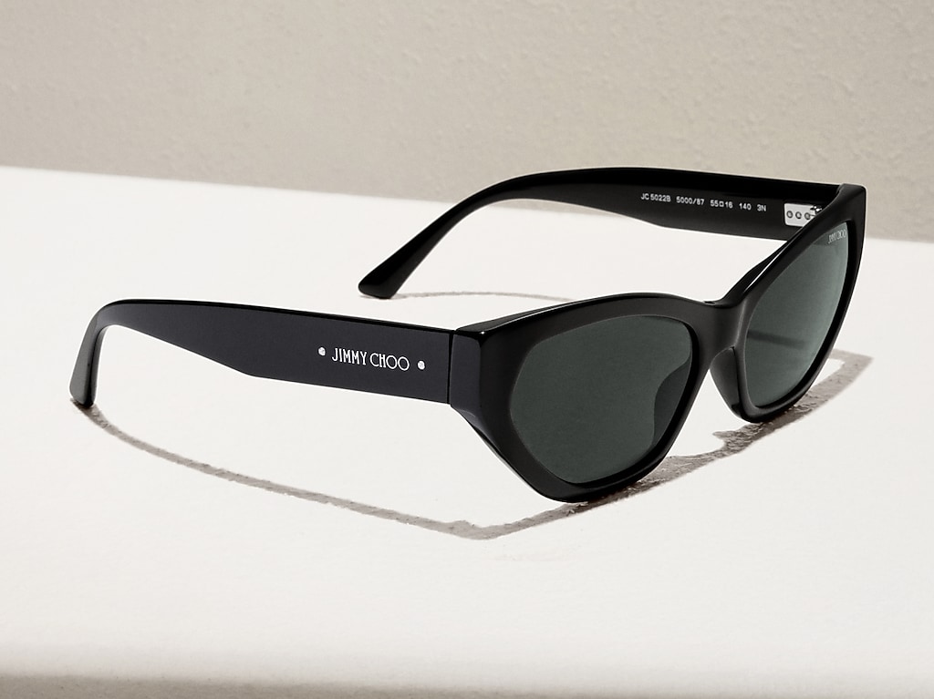 Jimmy Choo JC5022B M (55 - 16) with Grey lenses and Black frame