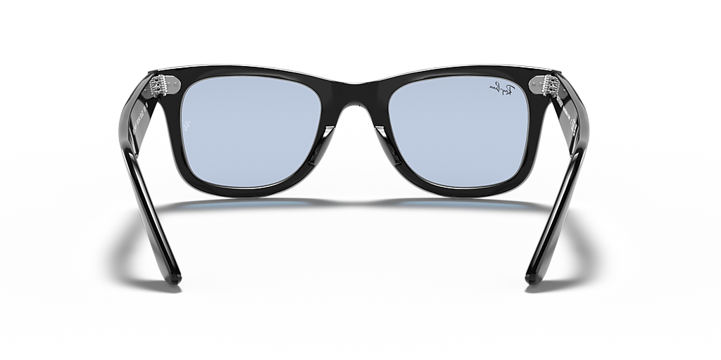 Ray-Ban Original Wayfarer Classic L (52 - 22) with Blue lenses and