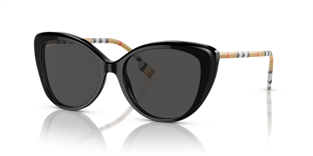 超美品　バーバリー Burberry BE4407 フルリム サングラス Burberry BE4407 M (54 - 17) with Grey lenses and Black frame