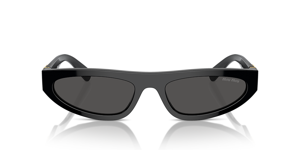 Miu Miu MU 07ZS L (56 - 19) with Grey lenses and Black frame