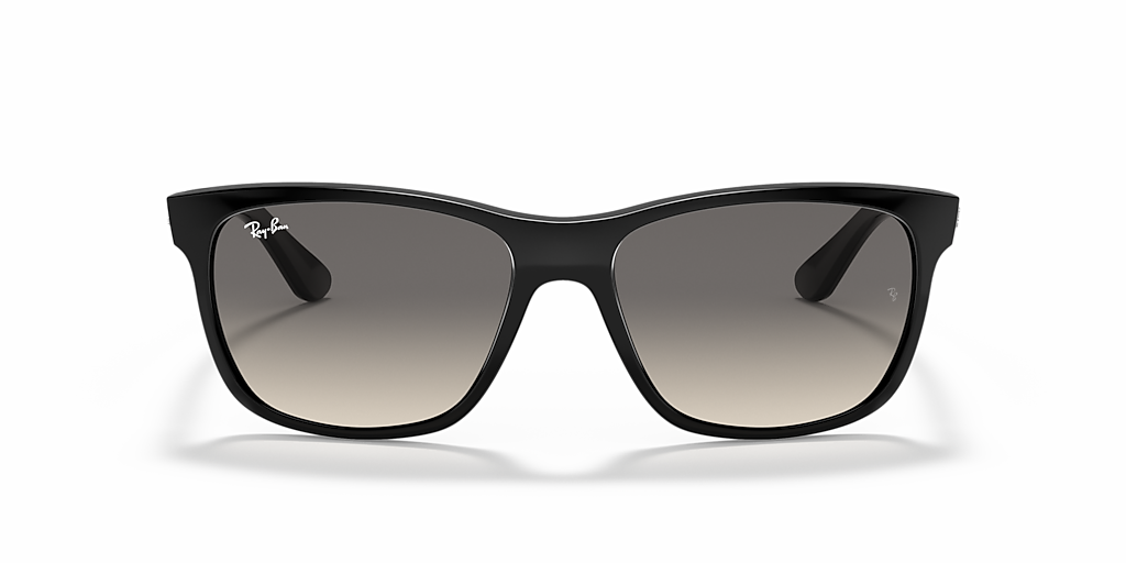 Ray-Ban RB4181 M (57 - 16) with Grey lenses and Black frame