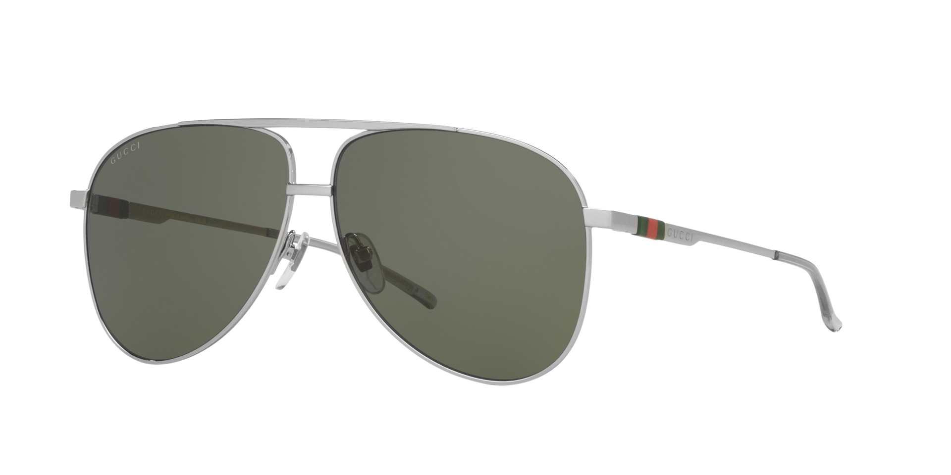 Gucci Homme Sunglass GG1677S - Couleur du Monture Argent Couleur de Lentille Gris 287 €