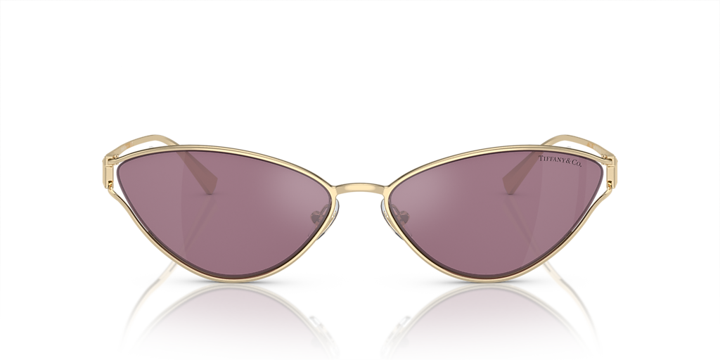 Tiffany & Co. TF3095 XXL (61 - 16) with Pink lenses and Gold frame
