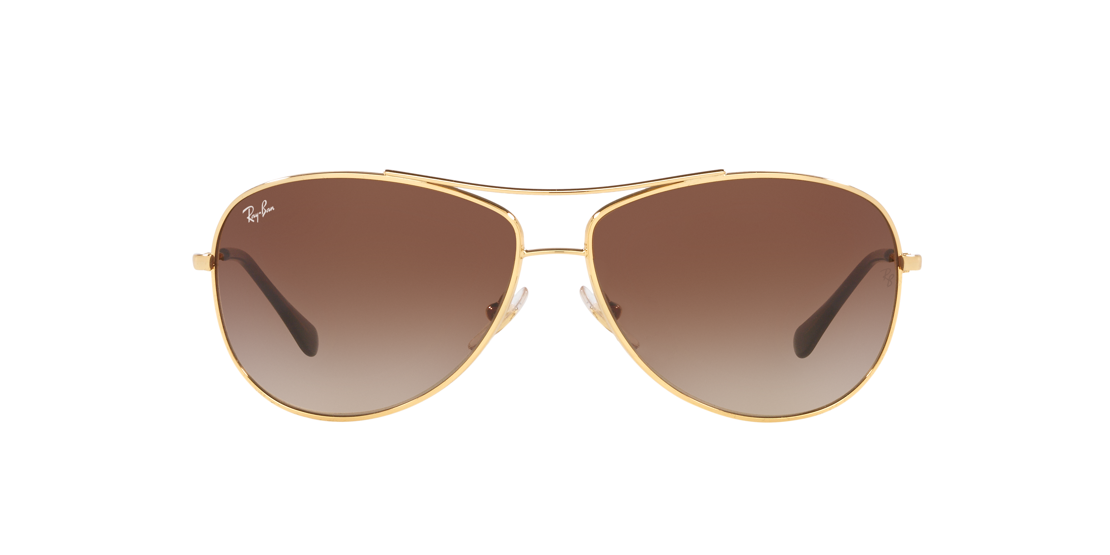 Ray-Ban RB3293 S (63 - 13) with Brown lenses and Gold frame