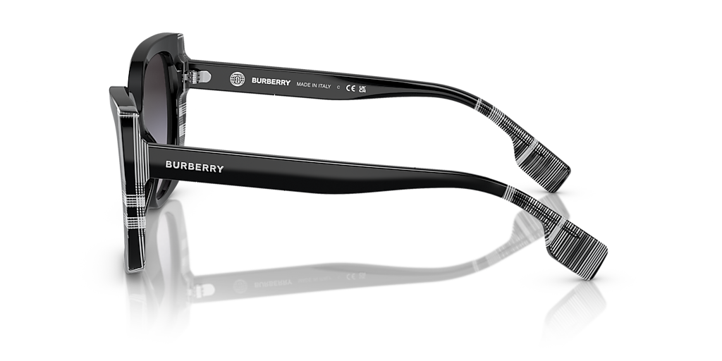 Burberry Meryl M (54 - 17) with Grey lenses and Black frame