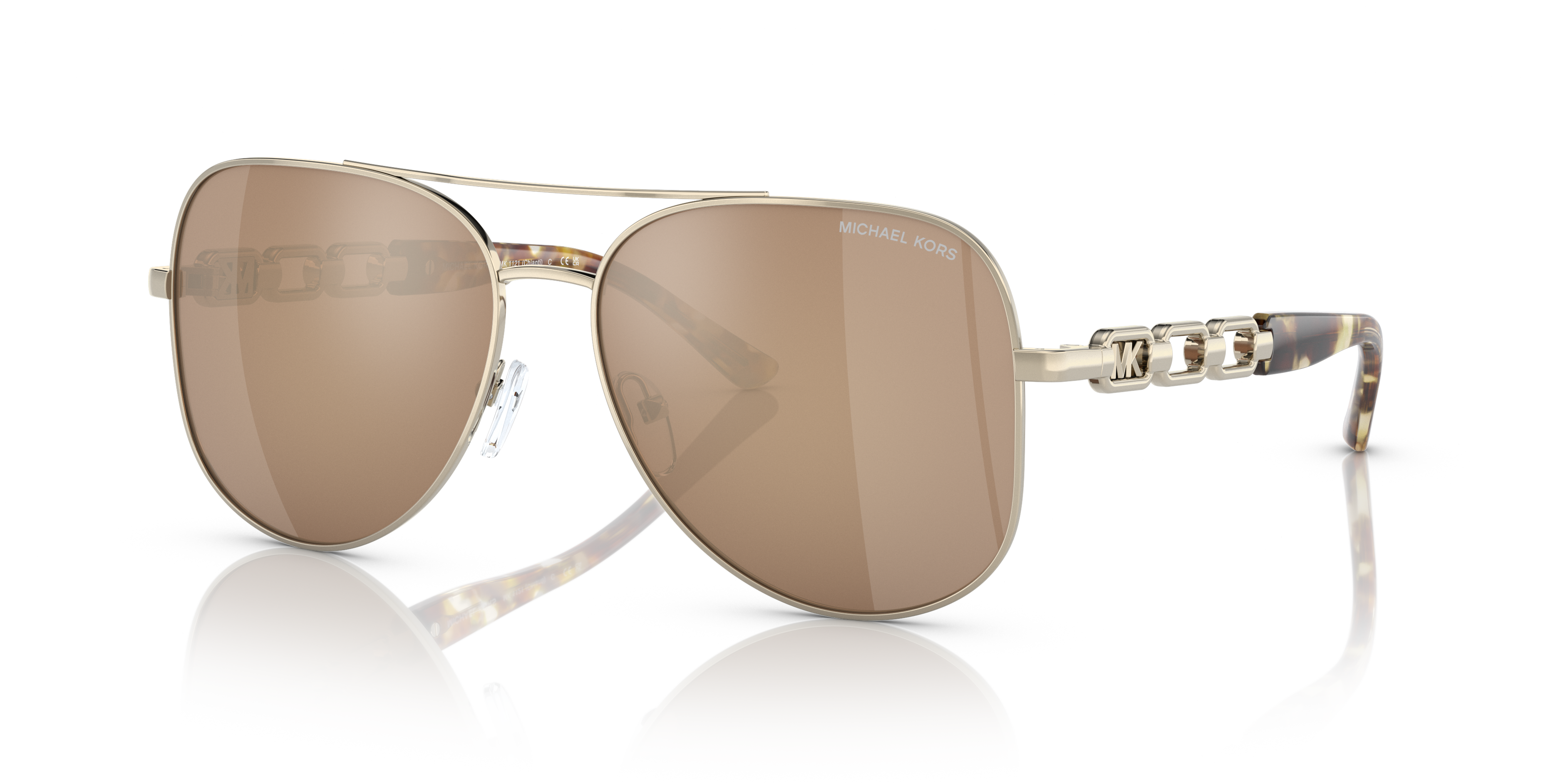 Michael Kors Chianti L (58 - 15) with Gold lenses and Gold frame