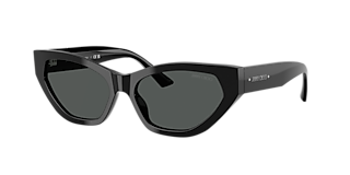 Jimmy Choo JC5005 M (55 - 16) with Grey lenses and Black frame