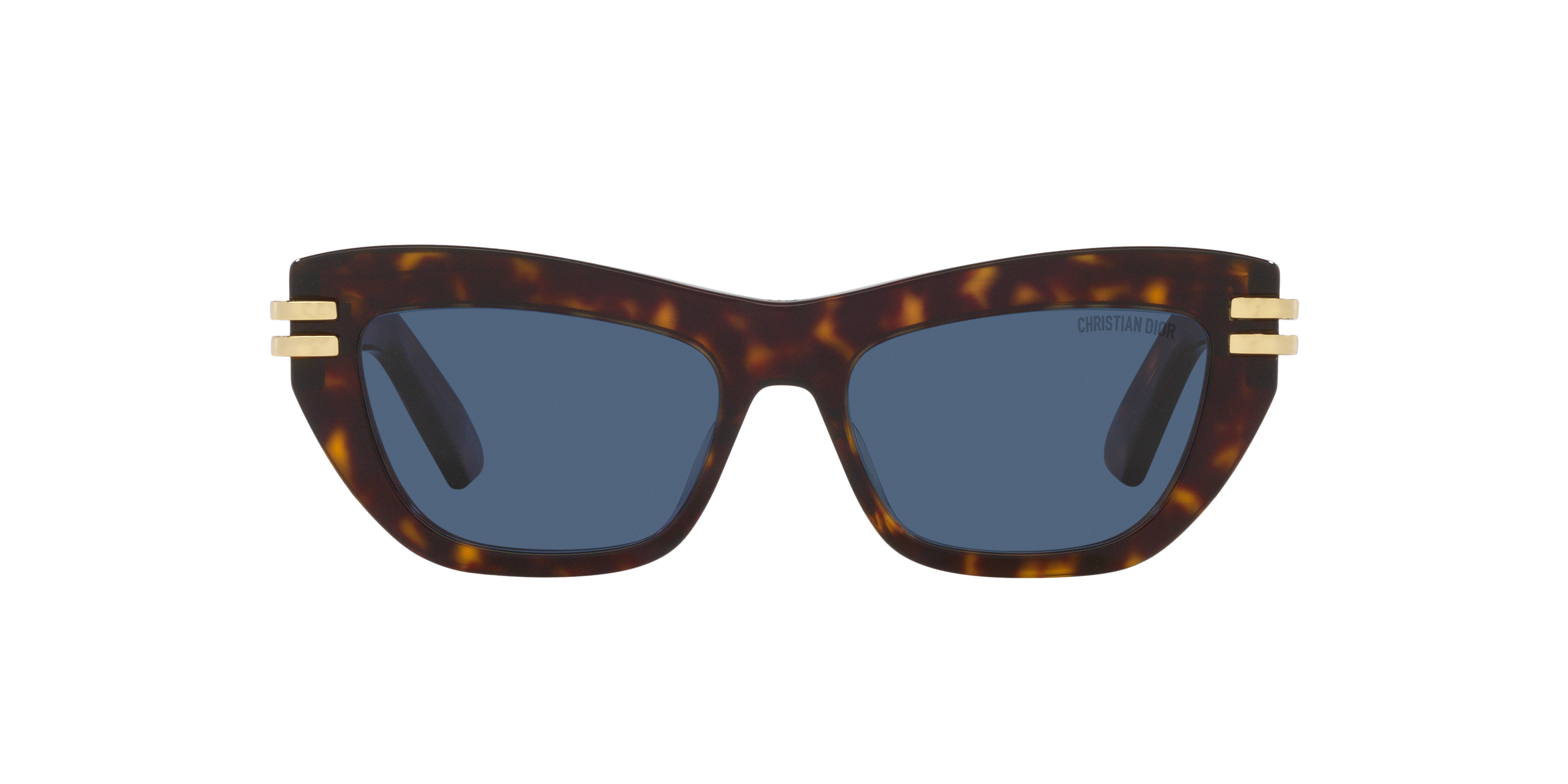 DIOR CDior B2U XXS (52 - 16) with Blue lenses and Tortoise frame