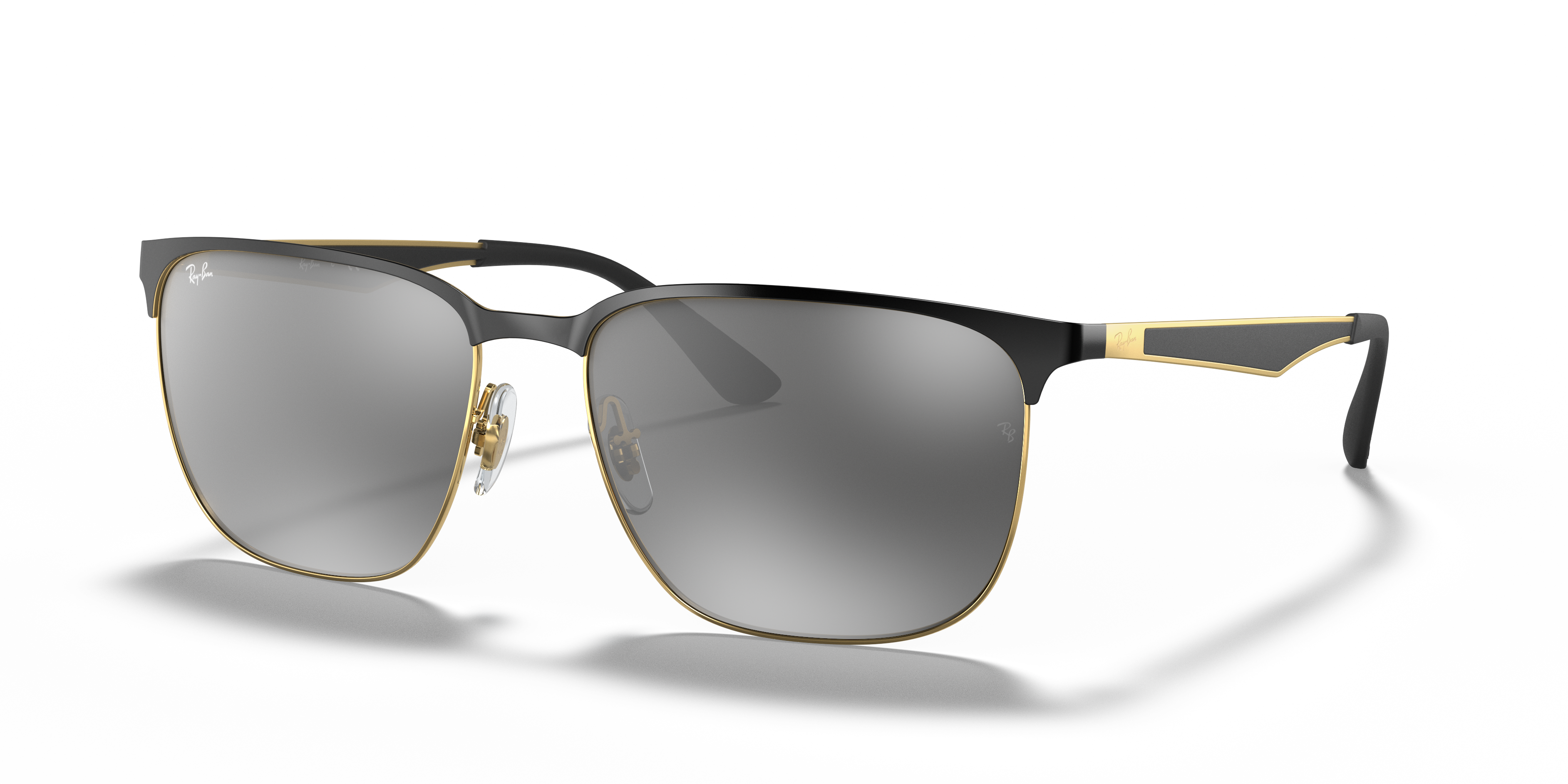 Ray-Ban RB3569 XL (59 - 17) with Grey lenses and Black frame