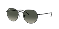 Ray-Ban Jack L (53 - 20) with Black lenses and Black frame