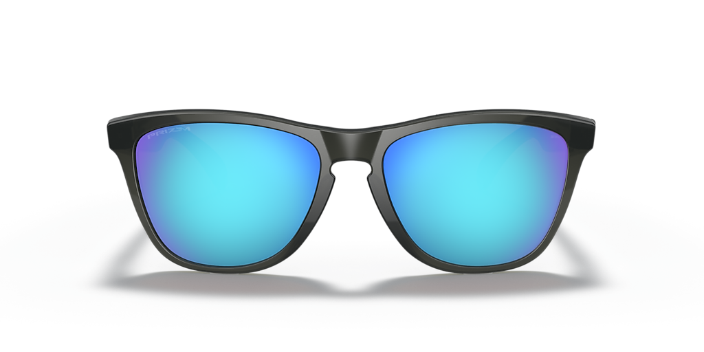 Oakley Frogskins™ (Low Bridge Fit) XL (54 - 17) with Blue lenses
