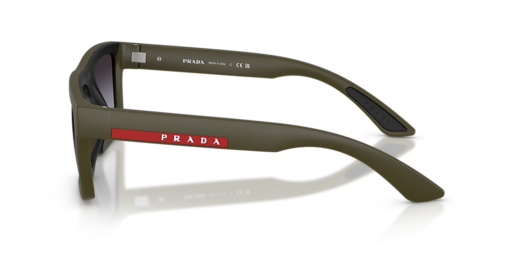 Prada Linea Rossa PS A07S XL (55 - 18) with Grey lenses and Black