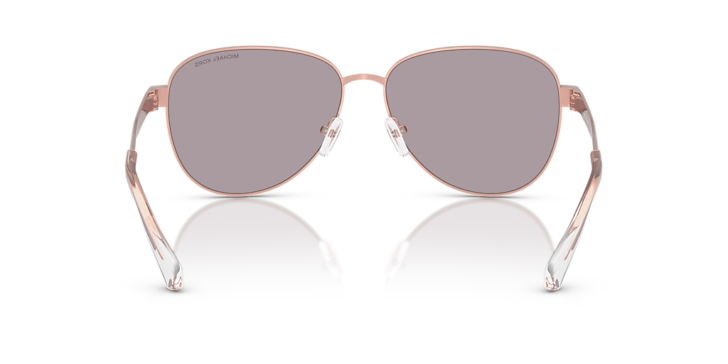 Michael Kors Biarritz XXL (61 - 14) with Gold lenses and Pink