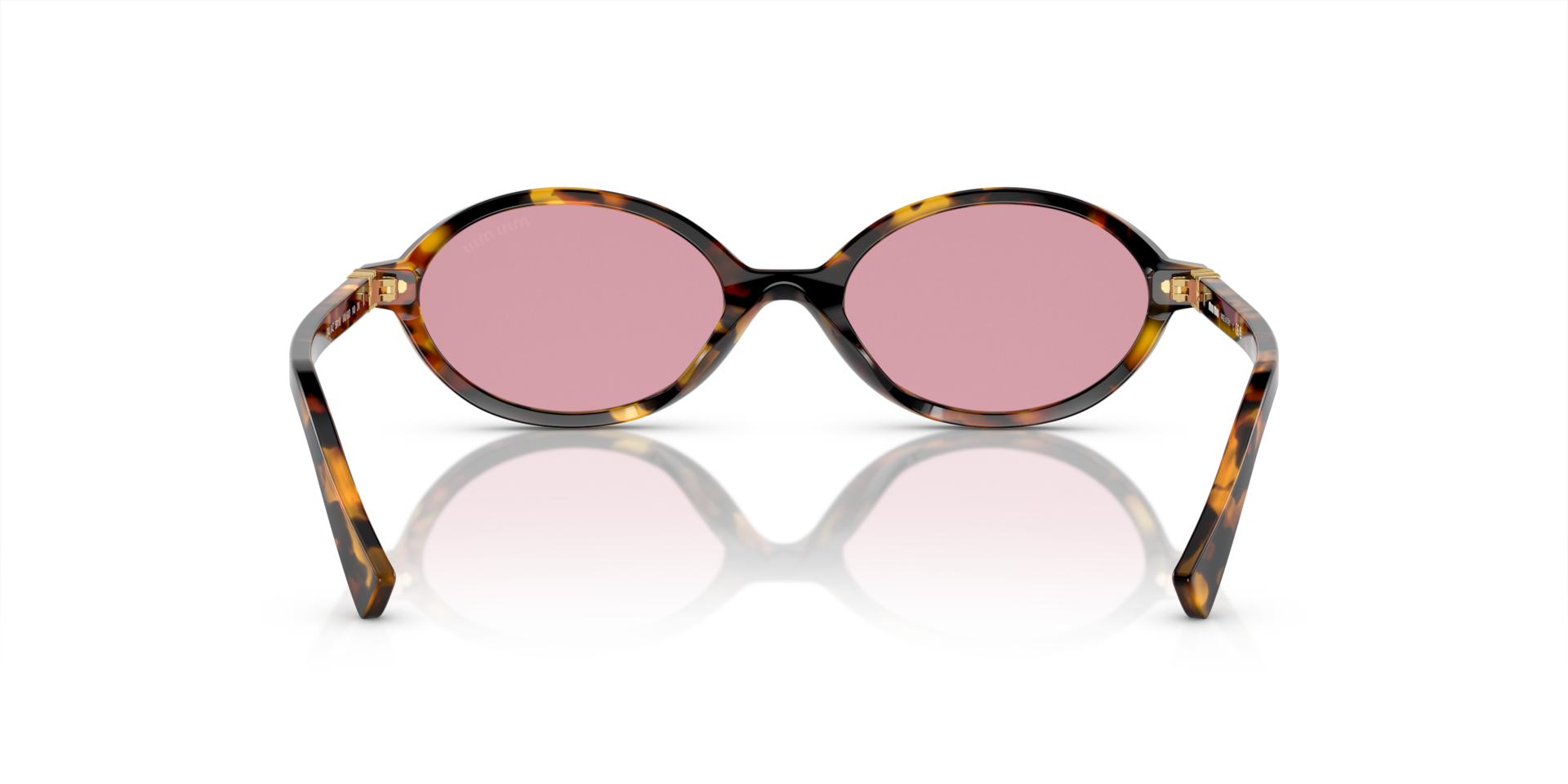 Miu Miu MU 04ZS S (50 - 18) with Red lenses and Tortoise frame