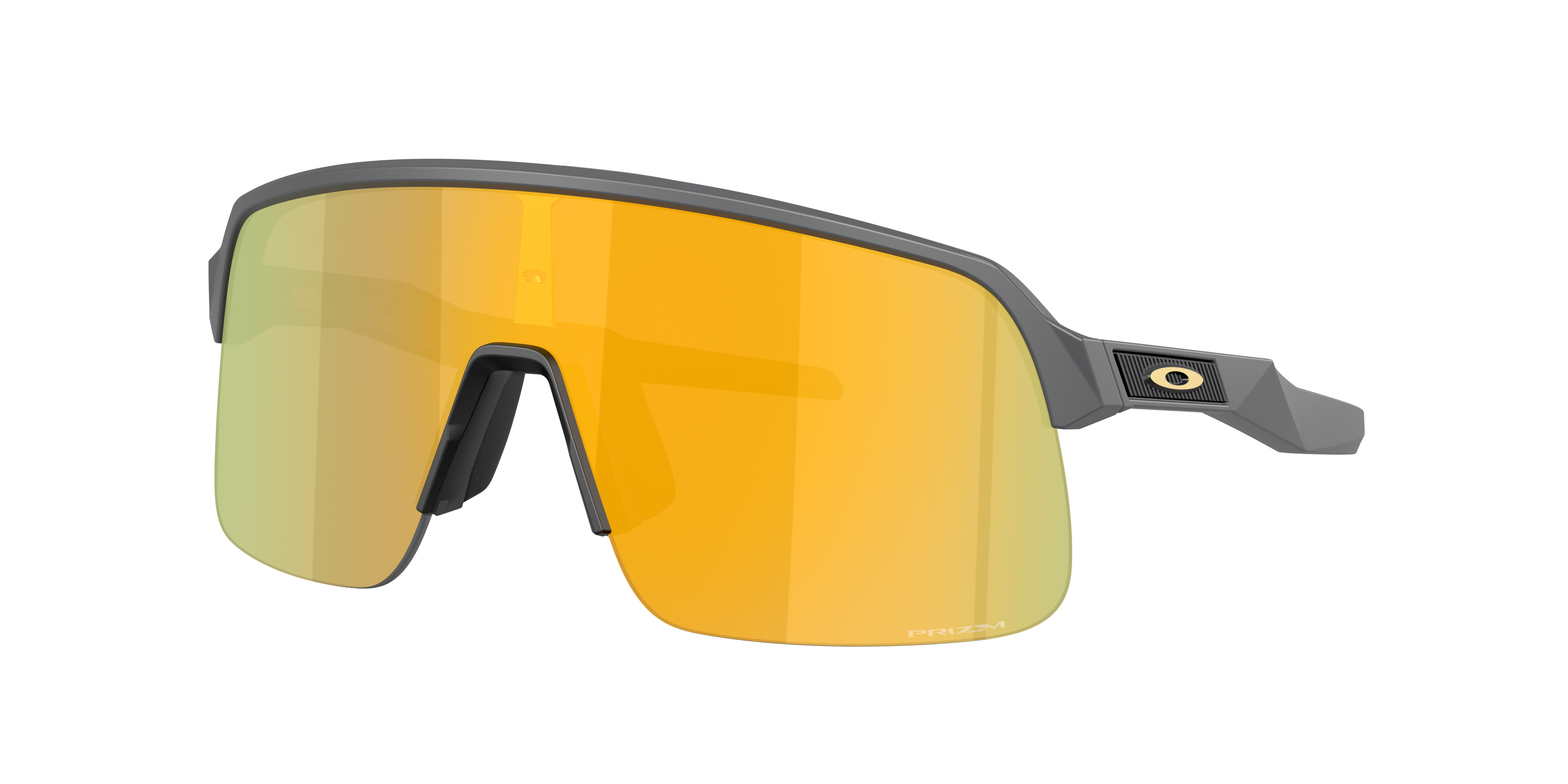小物 Oakley Sutro 24k Gold Asian Fit Oakley Sutro™ Lite S M (34 - 134) with Gold lenses and Grey frame