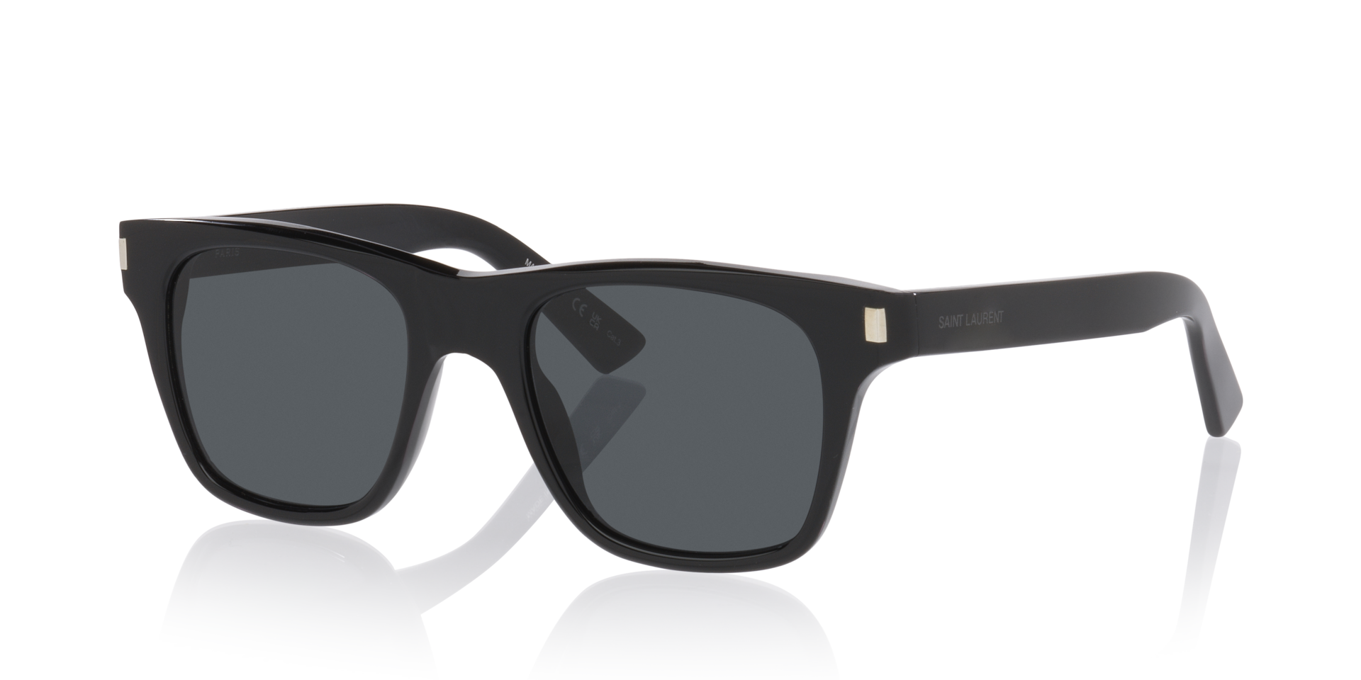 Saint Laurent Sl 875 XS (50 - 20) with Black lenses and Black