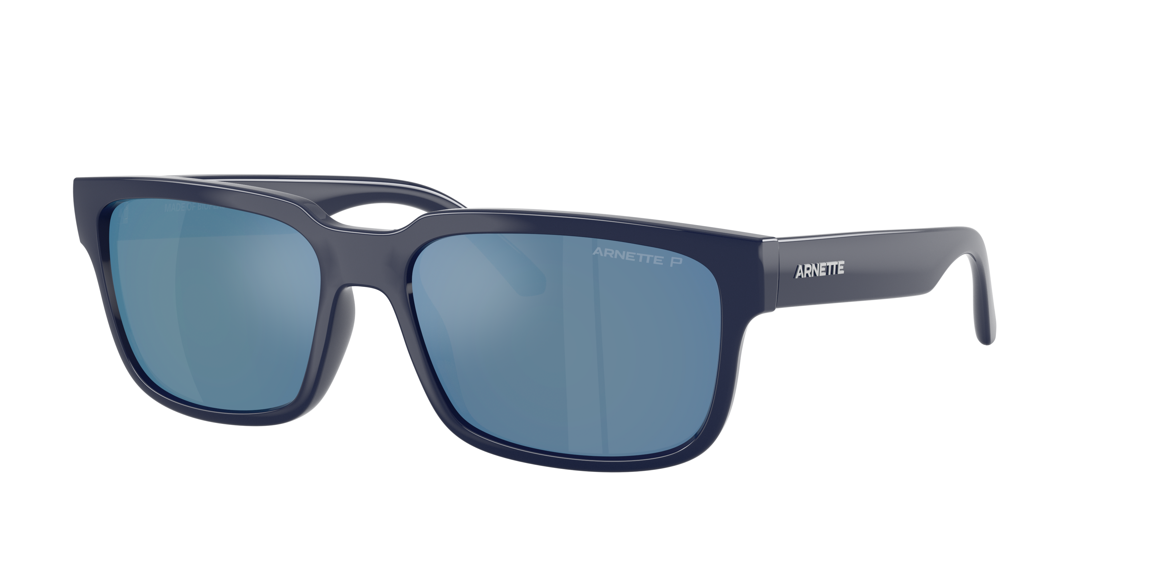 Arnette Man Sunglass Twister -  Frame color: Dark Blue, Lens color: Dark Grey Mirror Water Polarized