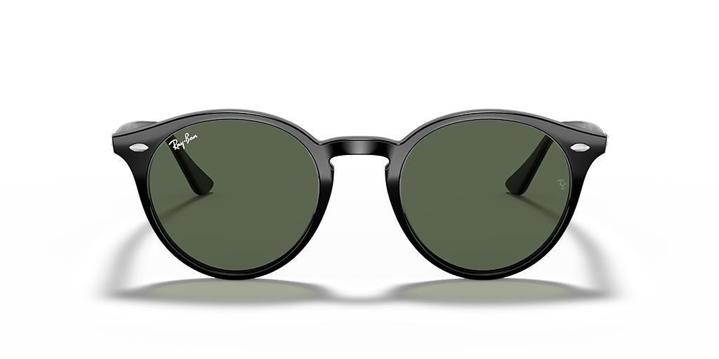 Ray-Ban RB2180 M (49 - 21) with Green lenses and Black frame