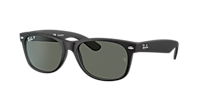 Ray-Ban New Wayfarer Classic M (55 - 18) with Blue lenses and