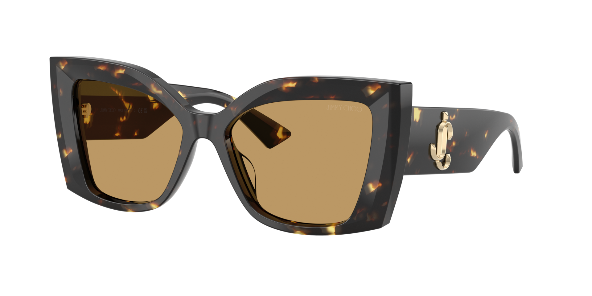 Jimmy Choo Woman Sunglass JC5074U -  Frame color: Tortoise Black Yellow, Lens color: Brown