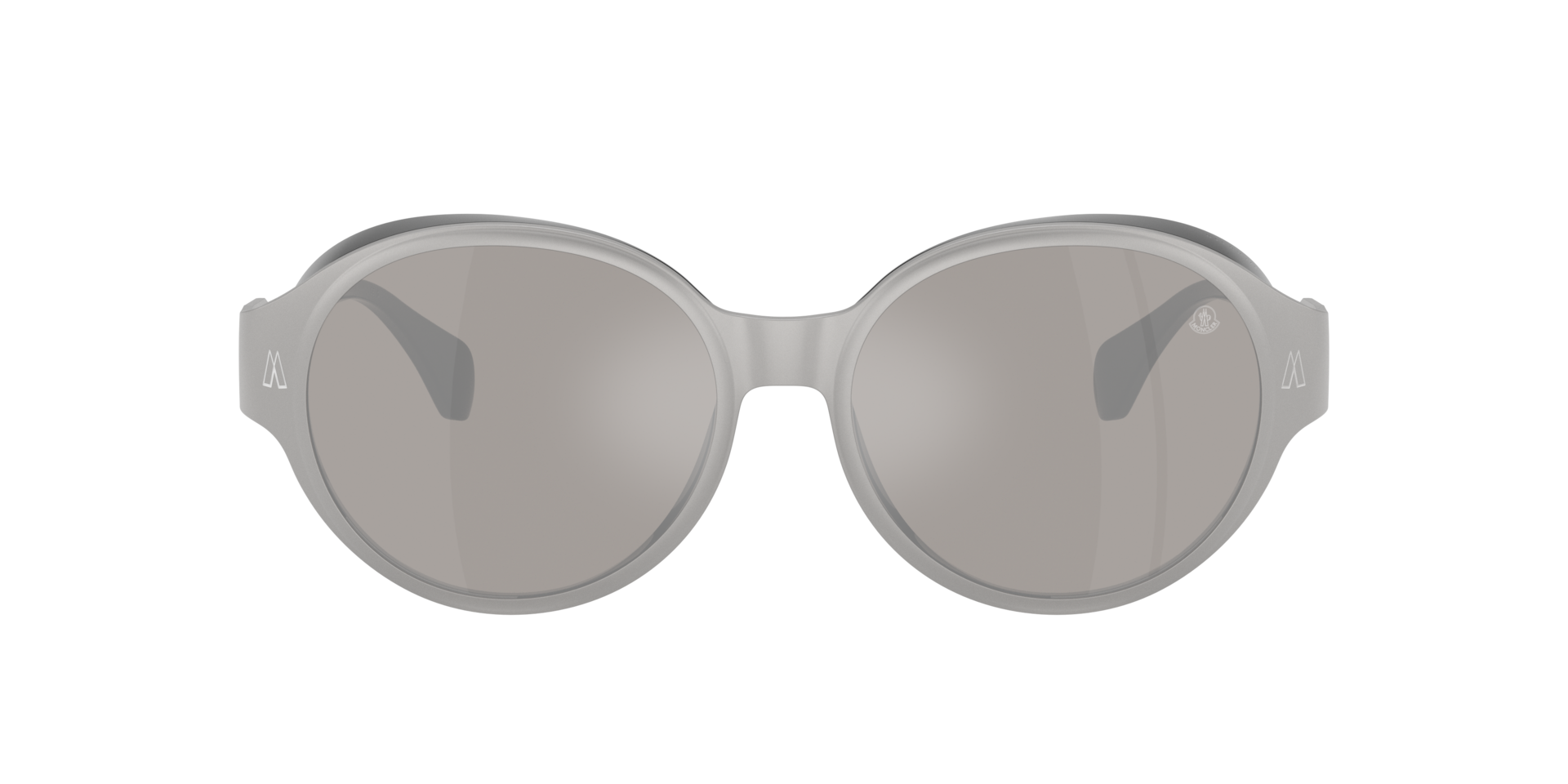Moncler ME4005T AUROS L (54 - 16) with Silver lenses and Silver