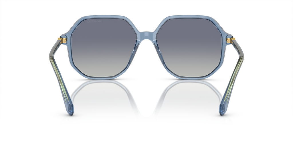 Swarovski SK6003 XL (57 - 16) com Lentes Azul e Armação Azul