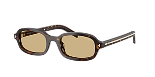 Prada PR B15S M (51 - 21) with Brown lenses and Tortoise frame