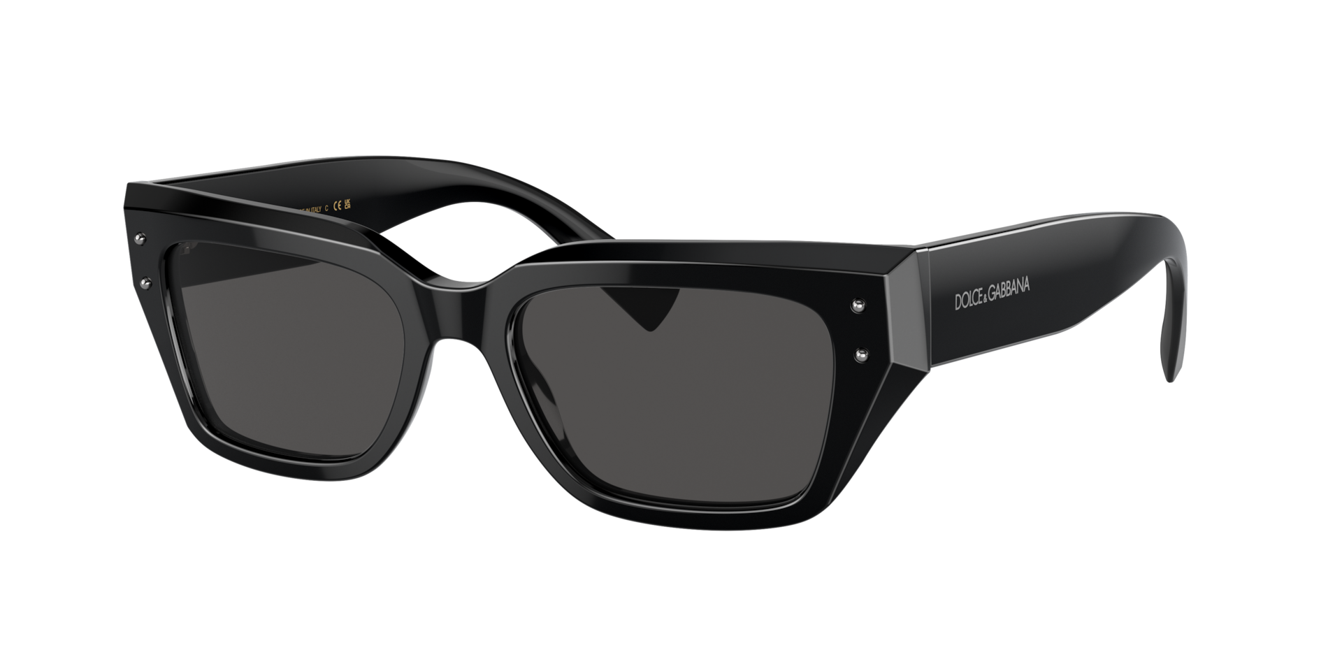 Dolce&Gabbana Frau Sunglass DG4462 - Rahmenfarbe: Schwarz, Linsenfarbe: Dunkelgrau
