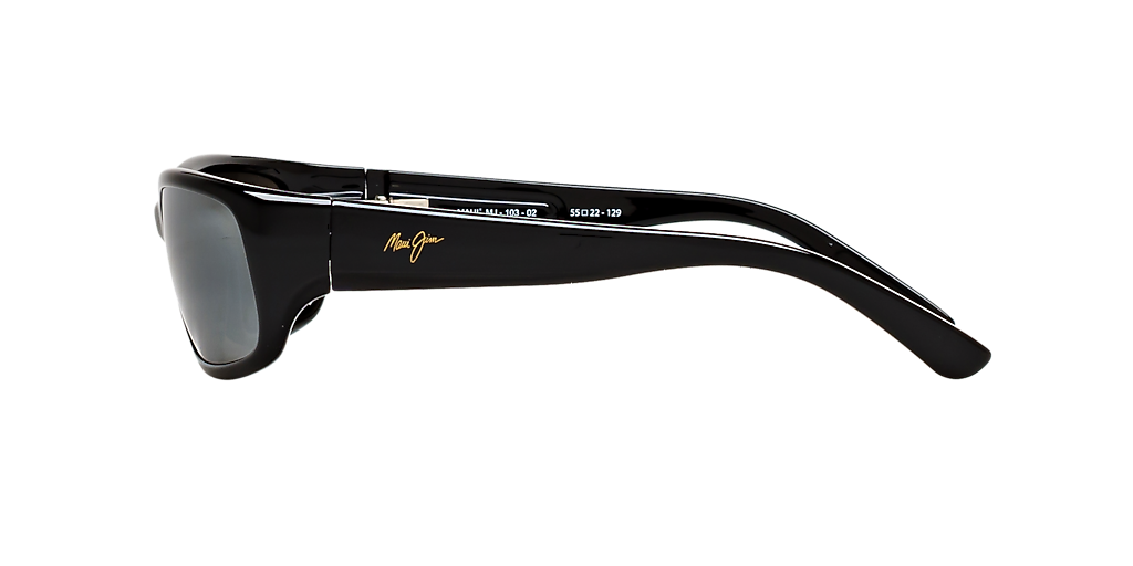 Maui Jim Stingray L (56 - 22) with Grey lenses and Black frame