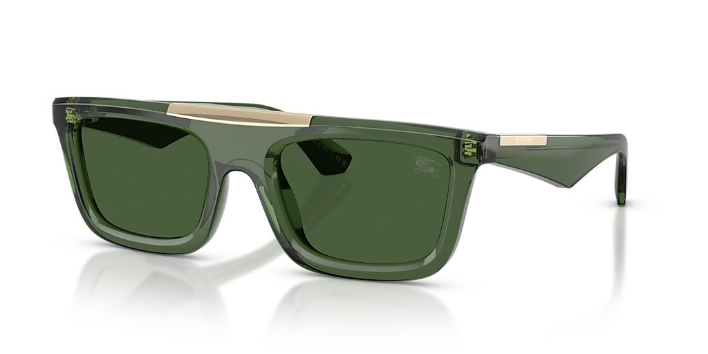 Burberry BE4451U L (54 - 21) with Green lenses and Green frame