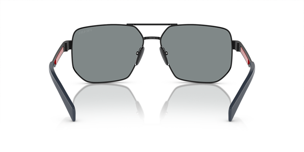 Prada Linea Rossa PS 51ZS XL (59 - 14) with Blue lenses and Black